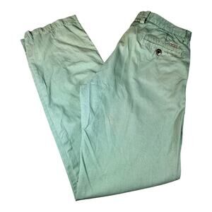 Paperbacks Women's Micro Corduroy Trousers Flat Front Chino Pants Sage 32